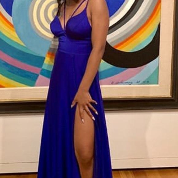 Samilas boutique royal blue prom dress - Picture 10 of 12